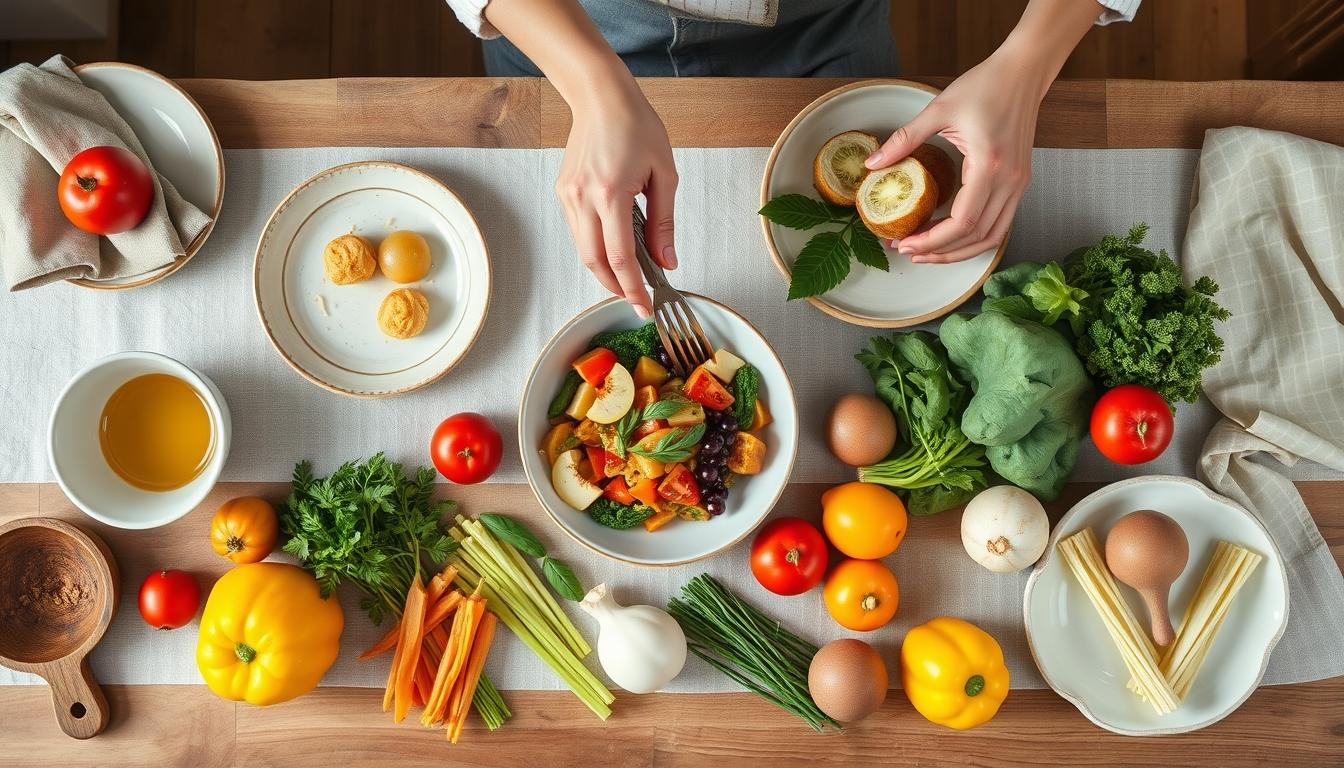 Fresh ingredients and home cooking inspiration